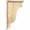 Ekena Millwork Newport Rough Sawn Corbel w/Backplate, Douglas Fir, 6"W x 12"D x 20"H COR06X12X20NEW01RDF - alternate 3